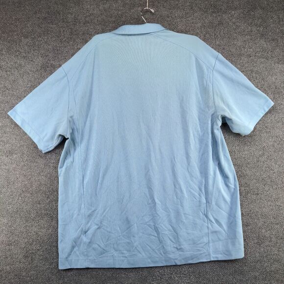 Nike Dri-Fit Men's Xfinity Golf Polo Shirt Blue 2XL Short Sleeve Polyester - Picture 5 of 14